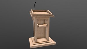 Wooden Podium