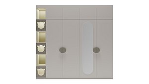 kids wardrobe 3D model