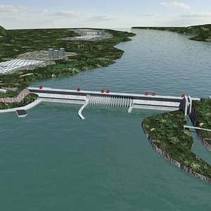 Chinese  Three Gorges  Dam