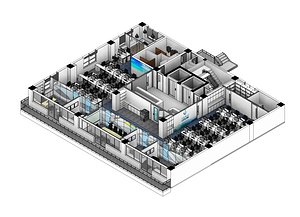office interior 3D