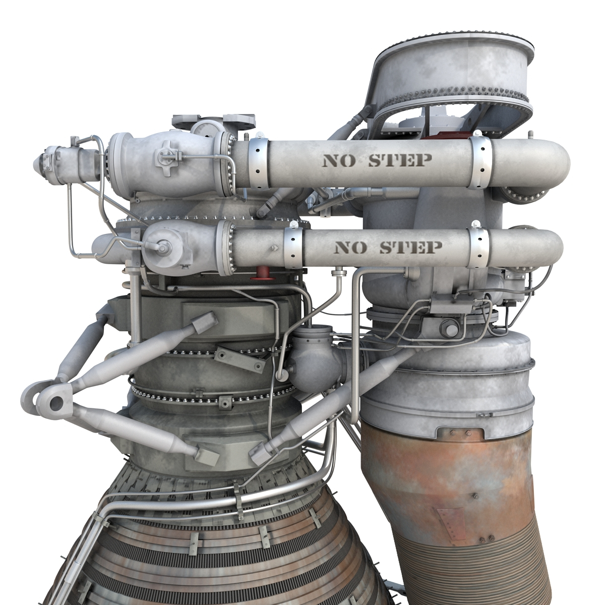 Rocket Engines 3d C4d