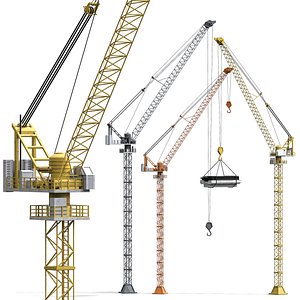 Construction Tower Crane model