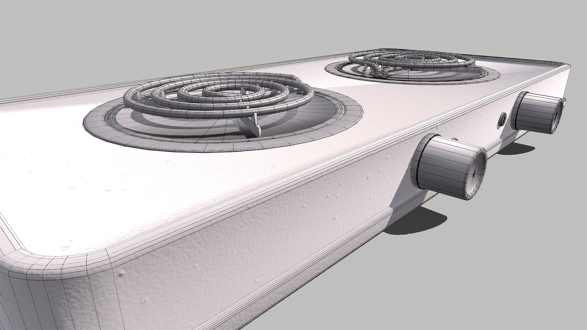 Cooktop 3D model - TurboSquid 1993041