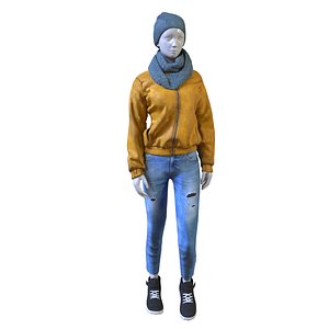 3D model mannequin