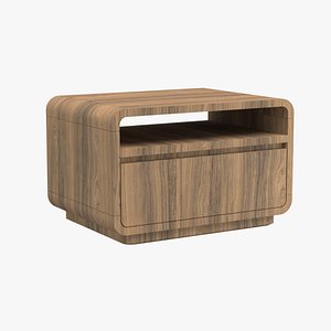 Wooden Nightstand