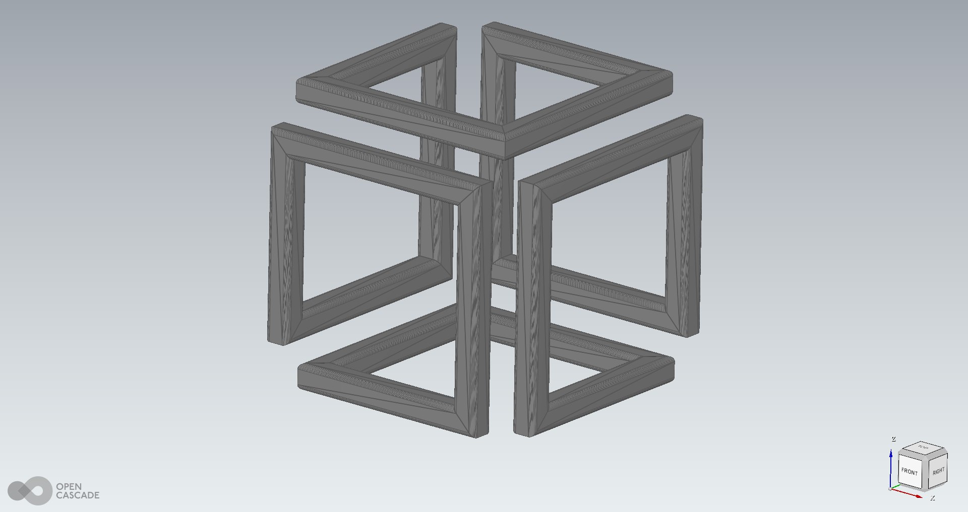Infinity Cube Model - TurboSquid 2269262