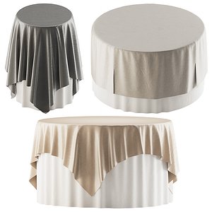 Restaurant Tablecloth set Circle