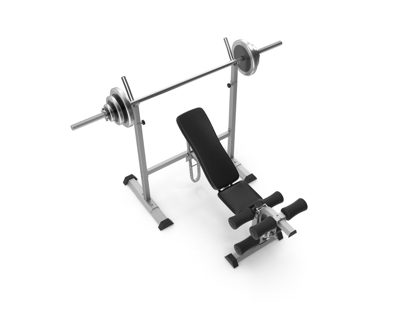 Weight Lifting Bench 3D Model - TurboSquid 1602220