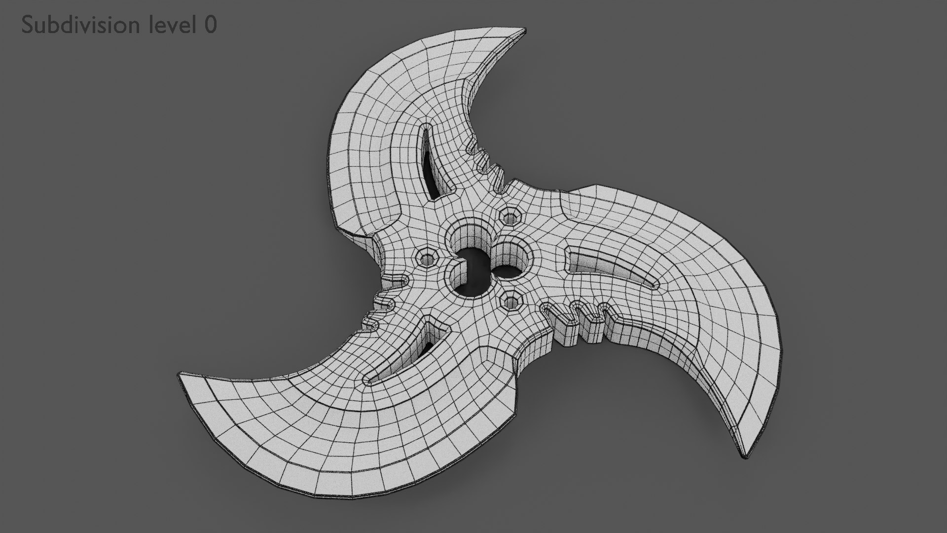 3D Throwing Star VIII M IIII Model - TurboSquid 2011158