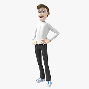Rigged Cartoon Man