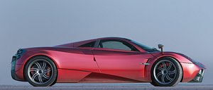 pagani huayra 3D model