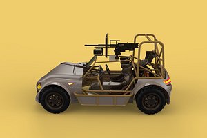 DESERT PATROL VEHICLE MILITARY DPV DUNE BUGGY model
