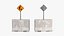 Warning Barriers Kit - City Props