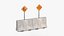 Warning Barriers Kit - City Props