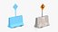 Warning Barriers Kit - City Props