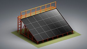 Solar Panel 2 3D model