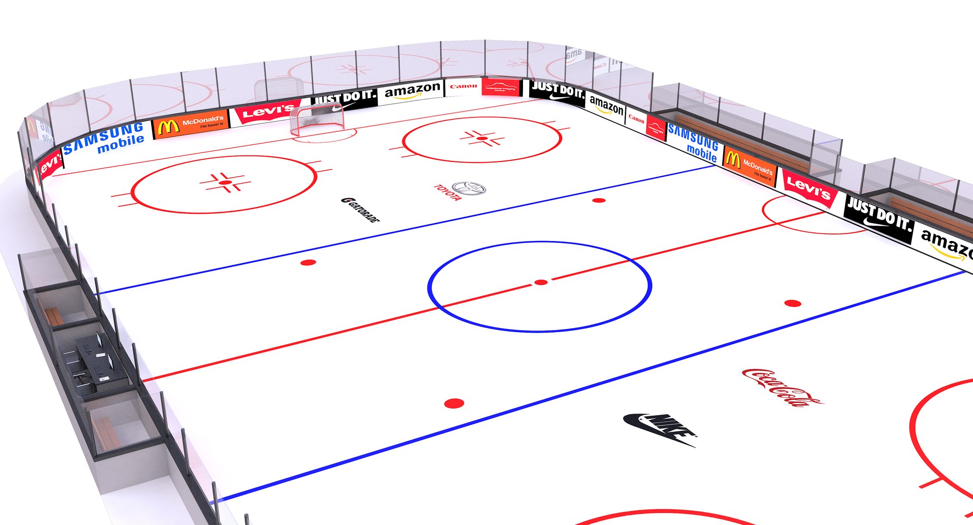 Ice Hockey 3D Model TurboSquid 1304450