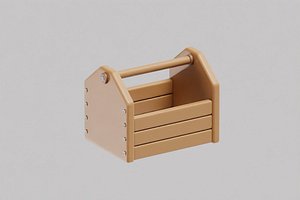 3D Toolbox Cartoon