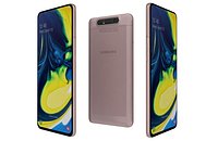 Samsung Galaxy A80 Gold Low Poly