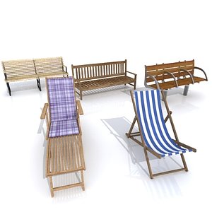 3d model of outdoor furniture