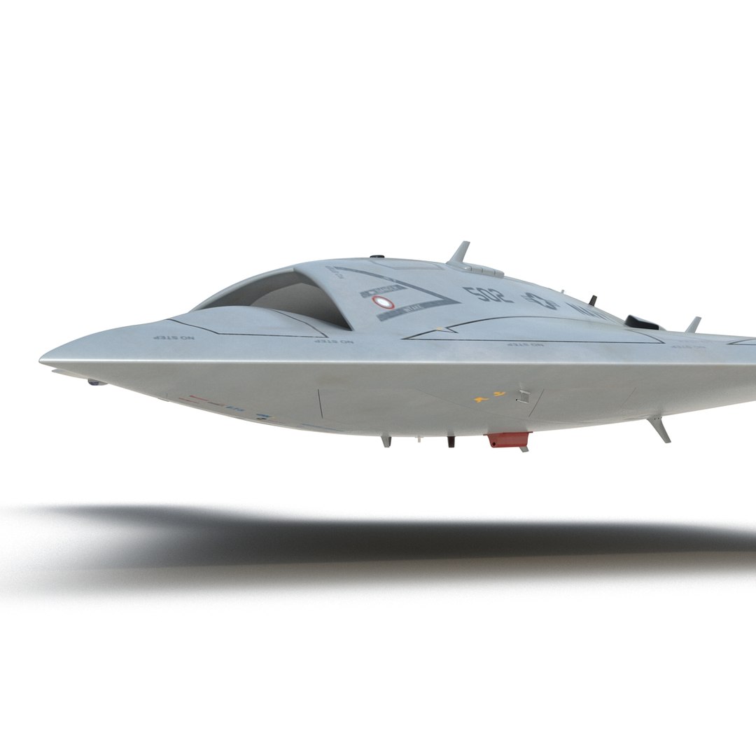 3d northrop grumman uav 2