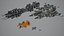 Sci-Fi Cargo Container Spaceship PBR