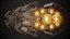 Sci-Fi Cargo Container Spaceship PBR