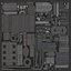 Sci-Fi Cargo Container Spaceship PBR