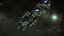 Sci-Fi Cargo Container Spaceship PBR