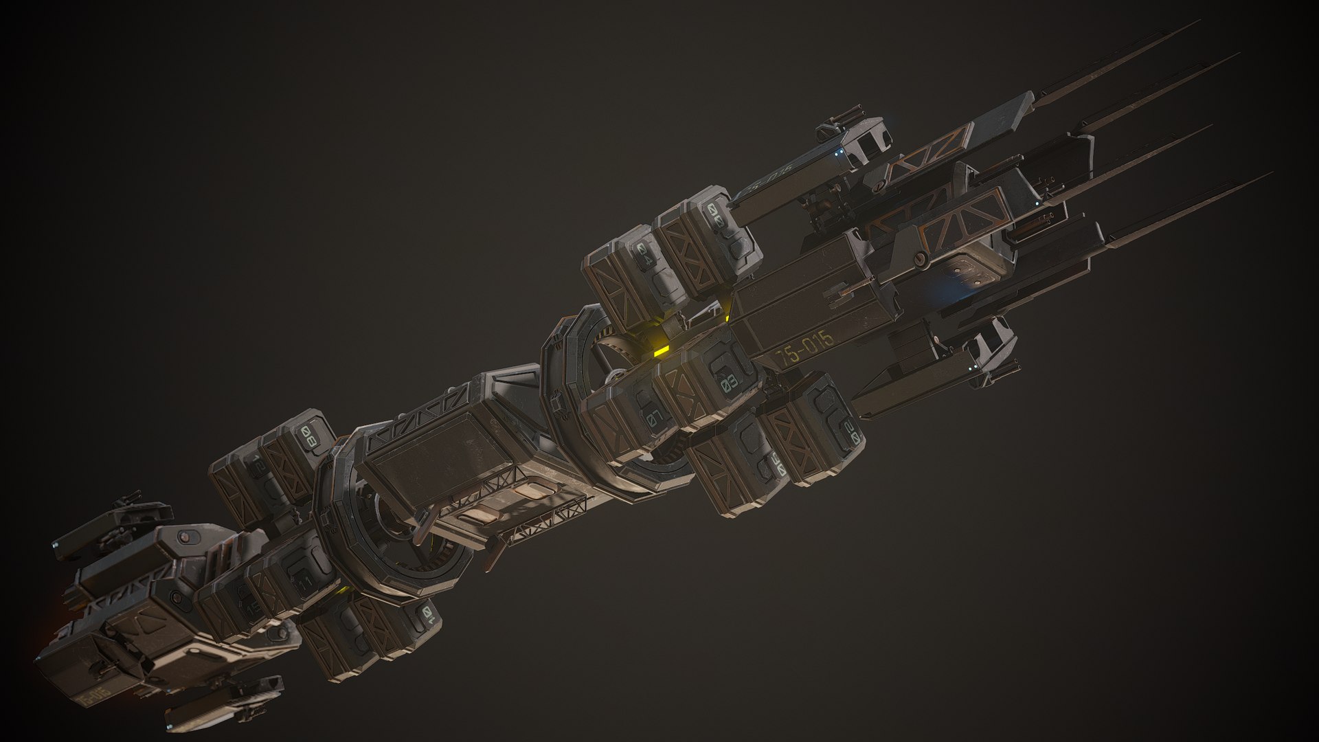 3D sci-fi freighter cargo spaceship model https://p.turbosquid.com/ts-thumb/Wb/VS4mDc/ze/screenshot003/png/1606912163/1920x1080/fit_q87/66fda652adf0bd7da7ce3ae8a5d12a0e9b4d51a2/screenshot003.jpg