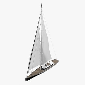 3D model kokomo super yacht
