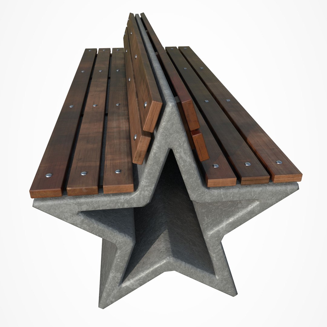 park bench star 3D https://p.turbosquid.com/ts-thumb/Wb/f6neQh/BGYBnopI/1_06/jpg/1555713125/1920x1080/fit_q87/2de85b5cfa65fa4114d604e249be805f622cd73b/1_06.jpg