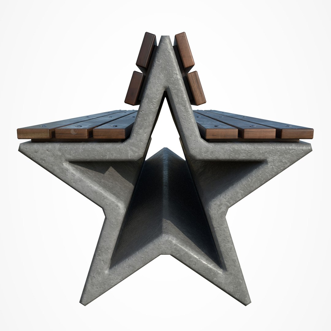 park bench star 3D https://p.turbosquid.com/ts-thumb/Wb/f6neQh/lTDqFzK2/1_09/jpg/1555713125/1920x1080/fit_q87/6e280c94b7bfcf47fb90a709208a4ccea915f403/1_09.jpg