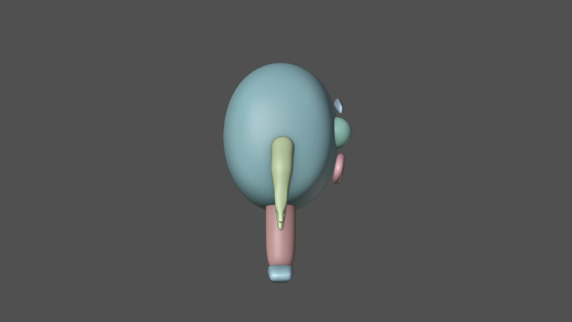 3D Model Base Mesh Monster 4 - TurboSquid 2370310