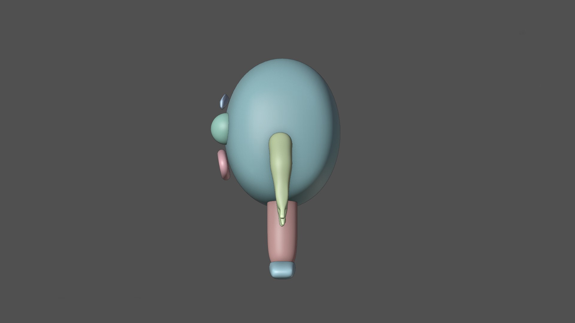 3D Model Base Mesh Monster 4 - TurboSquid 2370310