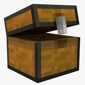 3D Minecraft Chest