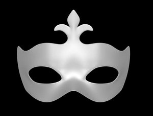 3d model mask carnival