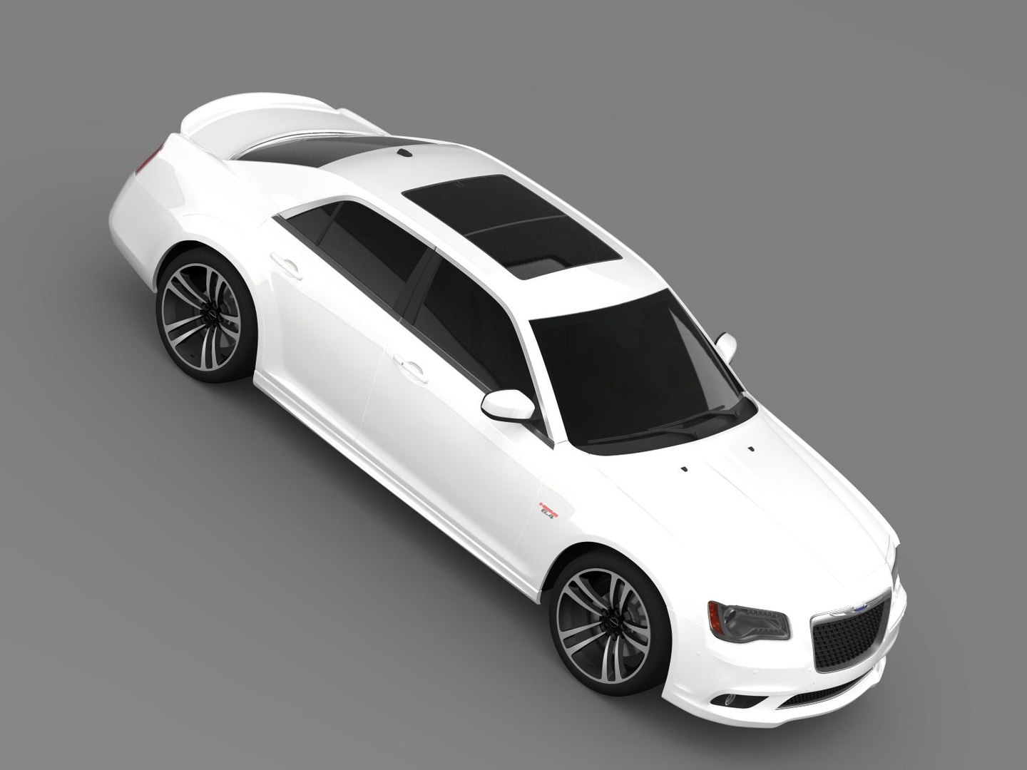 3d Model Chrysler 300 Srt8 Core
