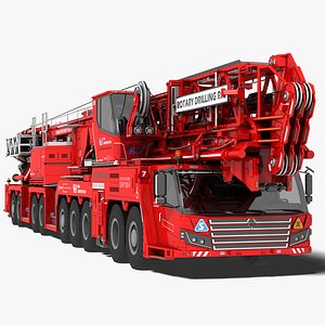 Mobile Rotary Drilling Rigs 3D model
