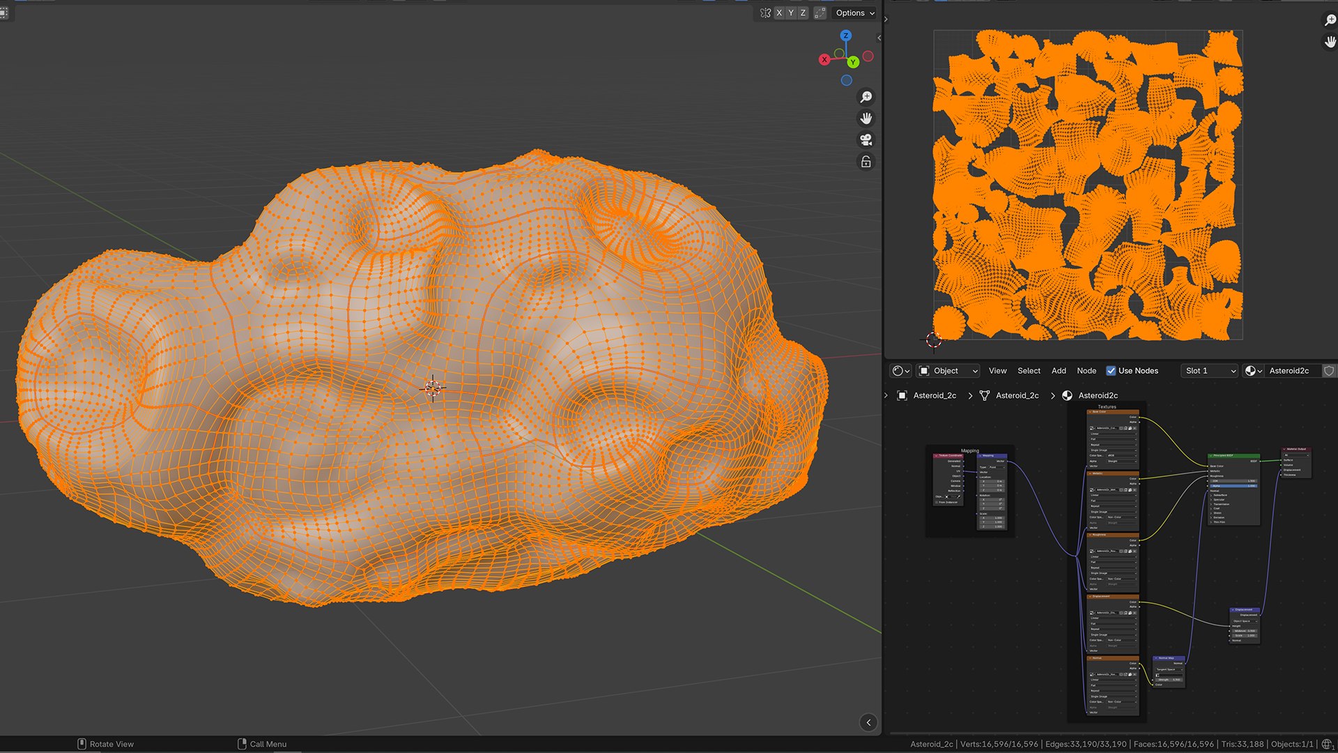 Free Asteroid 2c 3D Model - TurboSquid 2306488