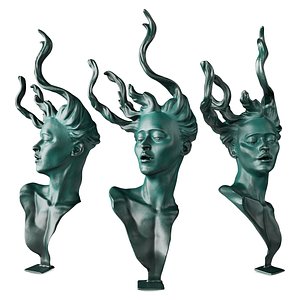 Carl Payne Demeter sculpture model