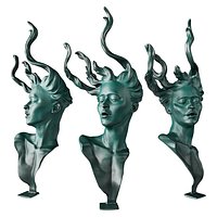 Carl Payne Demeter sculpture