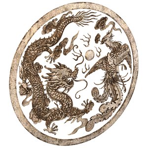 Dragon Ornament Vol 03-4 3D