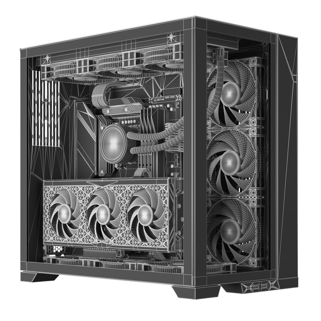 Gaming PC 9 3D - TurboSquid 2150329