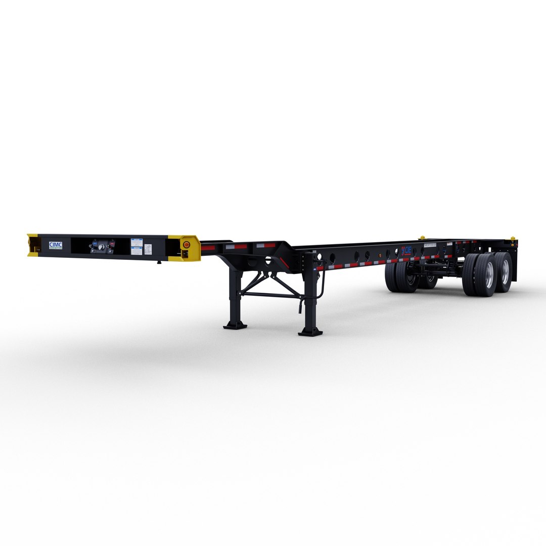 3D Model CIE 40 Gooseneck Lightweight Chassis - TurboSquid 1716008