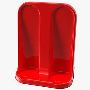 Double Fire Extinguisher Fiberglass Stand
