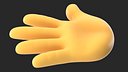 Hand with Fingers Splayed Emoji