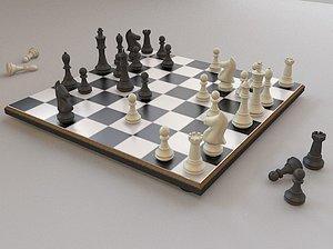chess set board pieces max