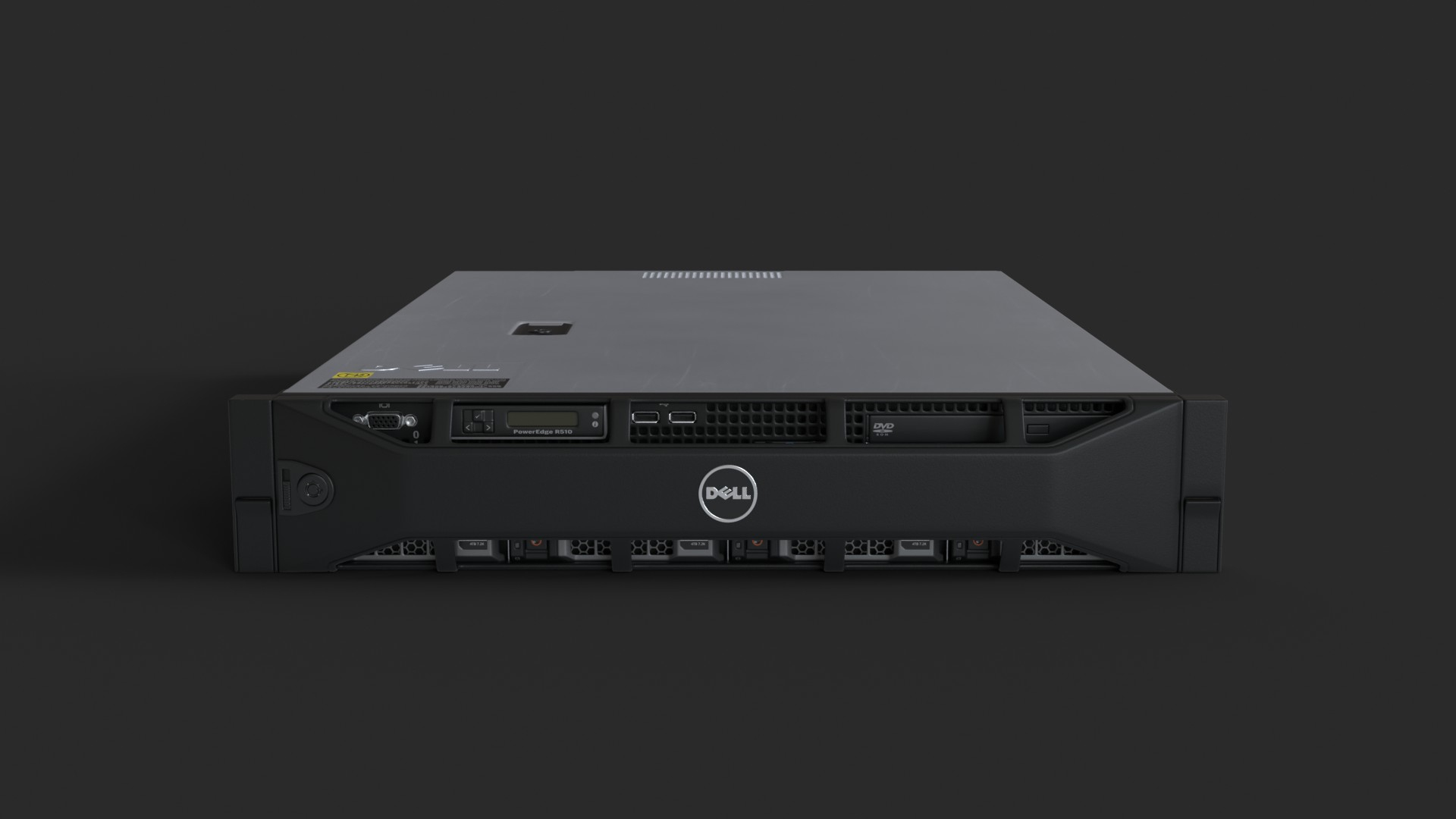 3D Model Dell PowerEdge R510 Server - TurboSquid 2442819