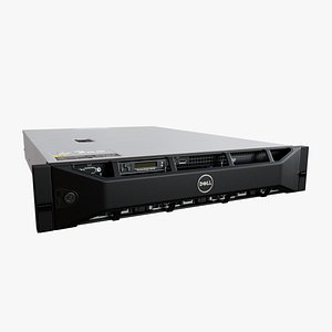 3D model Dell PowerEdge R510 Server